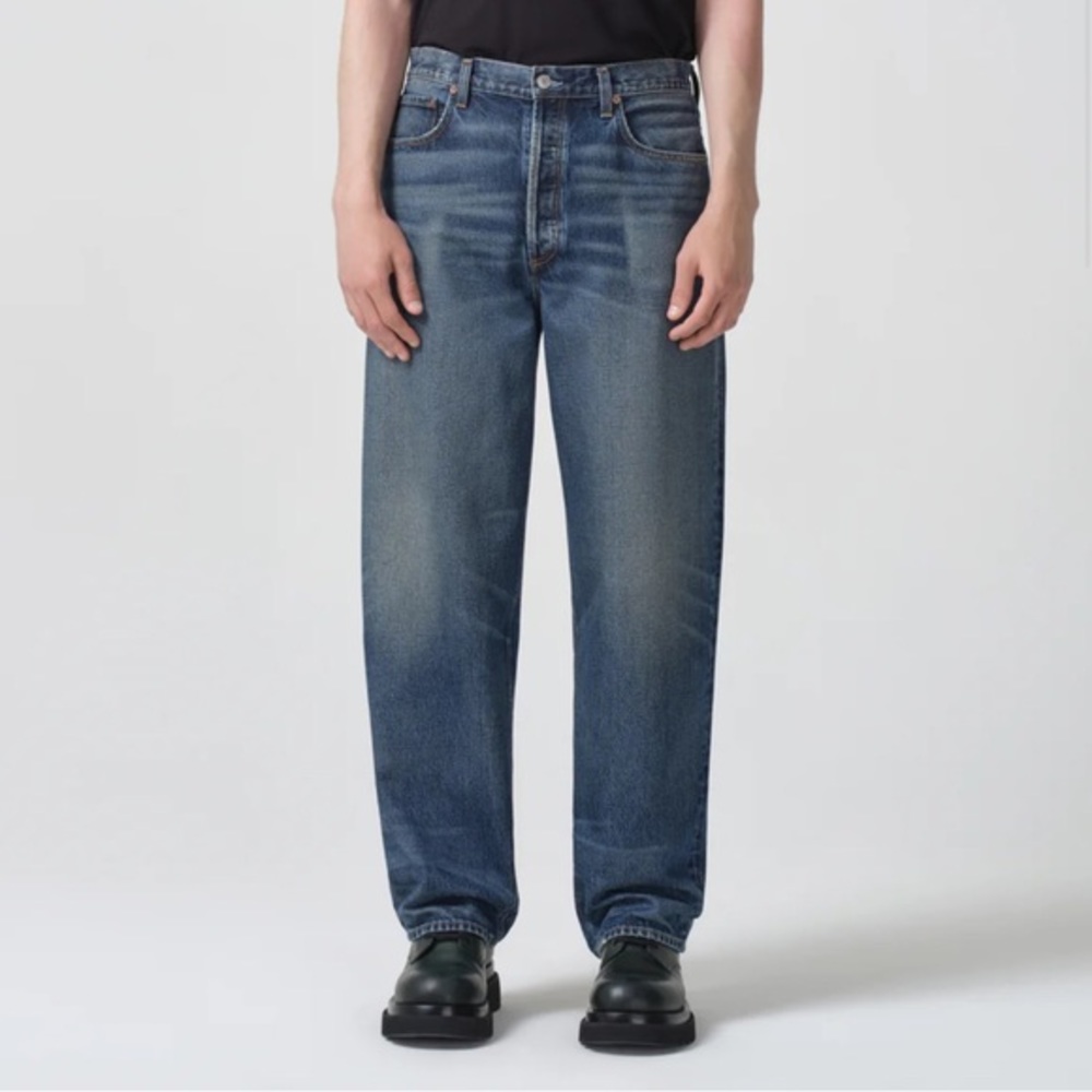 NWT Agolde Mens Deven Jean in Iluminate Size 32 x 31” Inseam
